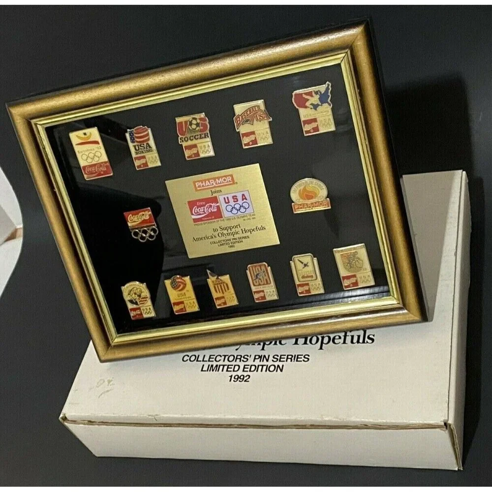 Phar Mor Coca Cola USA Olympic Team 1992 Collectors‎ Pin Series